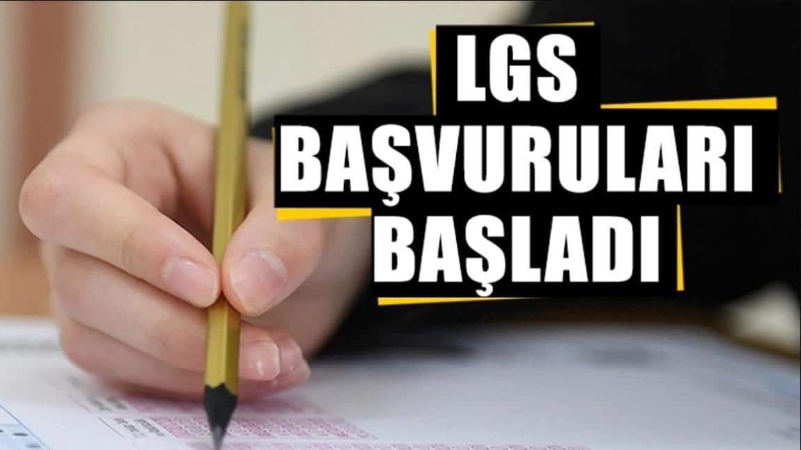 8. Sınıf LGS Merkezi Sınav Başvuru Duyurusu